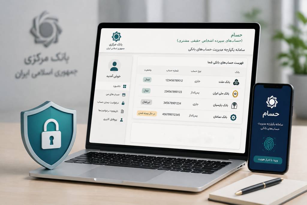 سامانه استعلام تعداد حساب بانکی