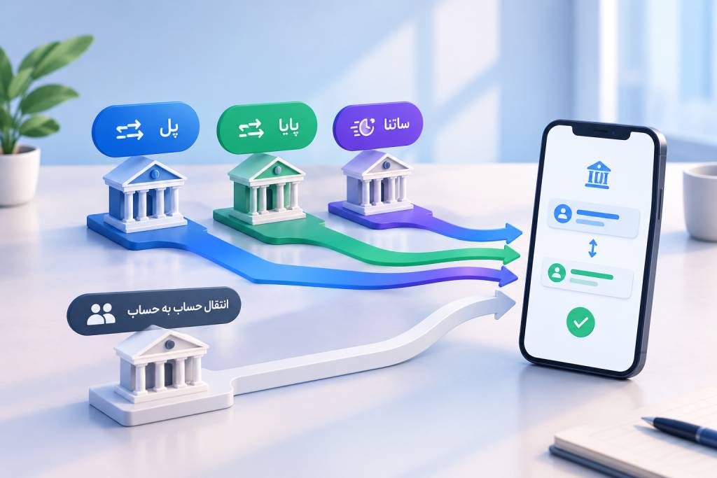 سریع ترین روش انتقال وجه بین بانک