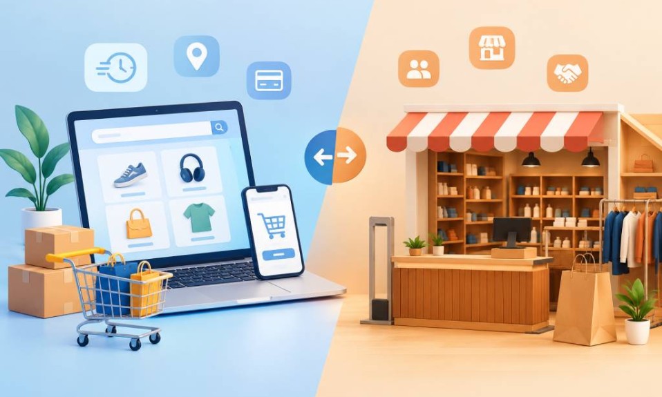 مزایای فروشگاه اینترنتی نسبت به فروشگاه سنتی