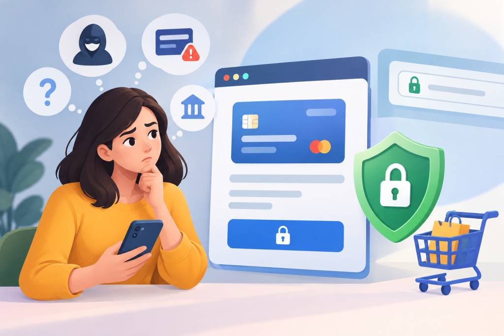 عدم اعتماد به صفحه پرداخت